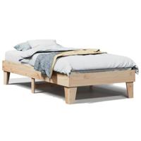 Bedframe zonder matras massief grenenhout 90x200 cm - thumbnail
