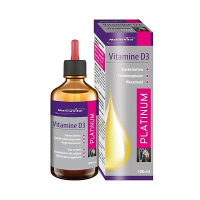 MannaVital Vitamine D3 Platinum Druppels 100ml MannaVital Vitamine D3 Platinum Druppels 100ml