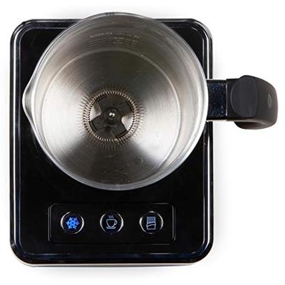 DOMO neu DO717MF Melkopschuimer RVS, Zwart 650 W