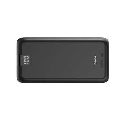 Hama Performance 20 Power Pack 20.000 mAh Powerbank Grijs - thumbnail