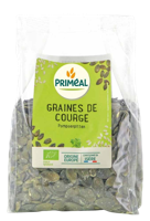 Primeal Pompoenpitten uit Europa bio 500 Gram - thumbnail