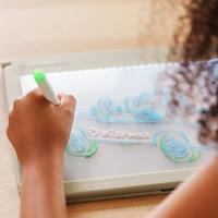 KIDYDRAW-PRO - Mobiele lichttafel - KIDYWOLF kaki - thumbnail