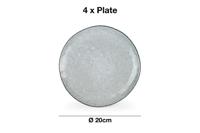 Salt & Pepper Serviesset Artisan Green - 12-delig / 4 personen - 4 dinerborden, 4 ontbijtborden en 4 kommen - thumbnail