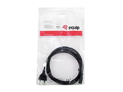 Equip 112161 electriciteitssnoer Zwart 3 m Netstekker type C C7 stekker