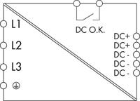 WAGO 787-742 DIN-rail netvoeding 24 V 20 A 480 W Aantal uitgangen:1 x Inhoud 1 stuk(s) - thumbnail