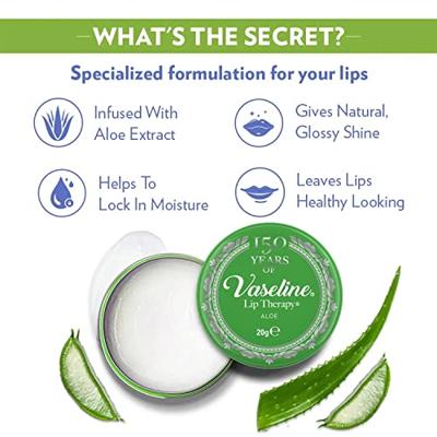 Vaseline Aloë Vera Petroleum Jelly Lippenbalsem Vaseline Aloë Vera Petroleum Jelly Lippenbalsem