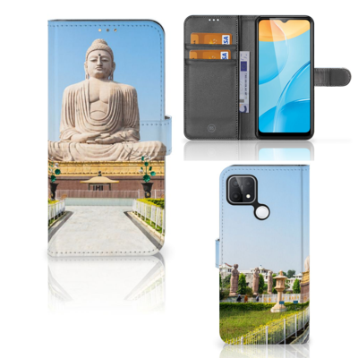 OPPO A15 | Flip Cover | Boeddha