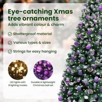 VidaXL Kunstkerstboom groen 240 cm pvc en staal en kunststof - thumbnail