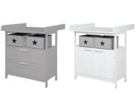 roba Commode Hamburg (2 deuren, Taupe) - thumbnail