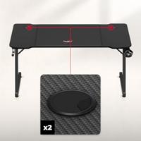 Huzaro Hero 3.3 Black - gaming bureau - thumbnail