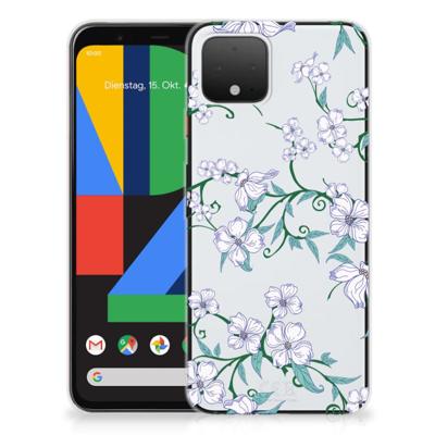 Google Pixel 4 Uniek | TPU Case | Blossom White