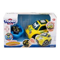 Afstandsbediening auto - TOOKO - VOLG MIJ - Geel - Met stuur - Vanaf 2 jaar - thumbnail