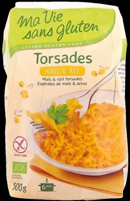Ma Vie Sans Rijst/mais spirelli glutenvrij bio 500 Gram