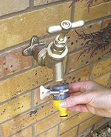 Hozelock 2176A6002 Kunststof Kraanaansluiting Steekkoppeling - thumbnail