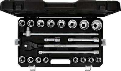 KS Tools 512.3421 COMPETITION 3/4 Steckschlüssel-Satz 512.3421 Dopsleutelset 3/4 21-delig