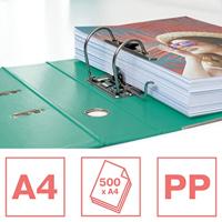 Esselte ordner Colour'Breeze, A4, PP, rug van 7,5 cm, groen - thumbnail