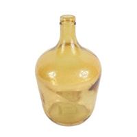 Fles gerecycled glas amber 30 cm | 3 stuks - thumbnail
