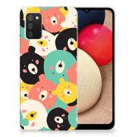 Samsung Galaxy A02s Telefoonhoesje met Naam Bears - thumbnail