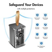 LogiLink PA0307 Accupack 20000 mAh Li-ion Transparant - thumbnail