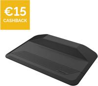 Vloermat fellowes voetensteun activefusion zwart - thumbnail