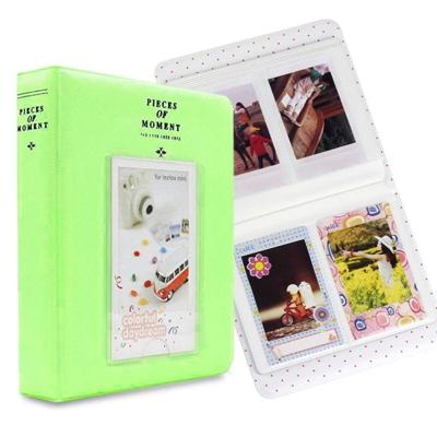 64 zakken naam kaart stukken voor Fujifilm Instax Mini 8/7s/70/25/50s/90 (groen)