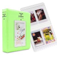 64 zakken naam kaart stukken voor Fujifilm Instax Mini 8/7s/70/25/50s/90 (groen) - thumbnail