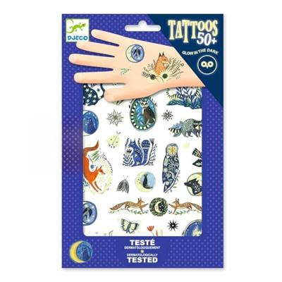 DJECO Nachtreflectie tatoeages blauw DJECO Nachtreflectie tatoeages blauw