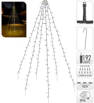 LED lichtsnoer Wit (2 m)