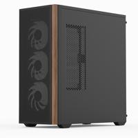 Aerocool D501A Midi Tower Zwart - thumbnail