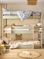 Complice driedubbele stapelbed 90x200cm blauwgroen - thumbnail