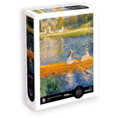 Puzzel - SENTOSPHERE - Calypto - 1000 stukjes - De Yole - Pierre-Auguste Renoir - Silky Touch - Vanaf 9 jaar