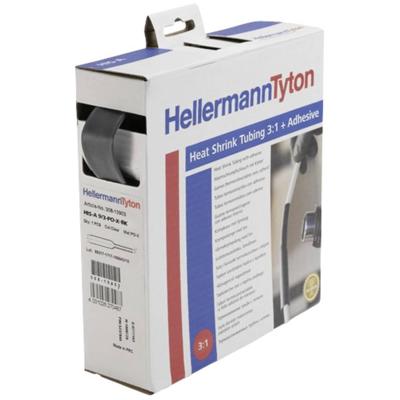 HellermannTyton 308-11800 Krimpkous met lijm Zwart 19 mm 6 mm Krimpverhouding:3:1 1 stuk(s) HellermannTyton 308-11800 Krimpkous met lijm Zwart 19 mm 6 mm Krimpverhouding:3:1 1 stuk(s)