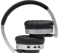 Denver BTN-206 BLACK Headset Bedraad en draadloos Hoofdband Oproepen/muziek Bluetooth Zwart, Zilver - thumbnail