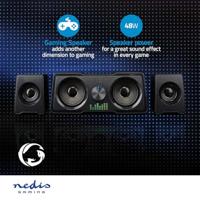Gaming Speaker | Speaker-kanalen: 2.2 | USB Gevoed | 3,5 mm Male | 48 W | LED | Volumebediening - thumbnail
