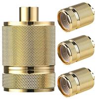 Home sweet home metalen fitting - goud - thumbnail