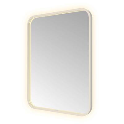 Hotbath &MORE Spiegel direct en indirect LED spiegelverwarming color changing dimbaar met afstandsbediening RVS 316 SSQ680IX Hotbath &MORE Spiegel direct en indirect LED spiegelverwarming color changing dimbaar met afstandsbediening RVS 316 SSQ680IX