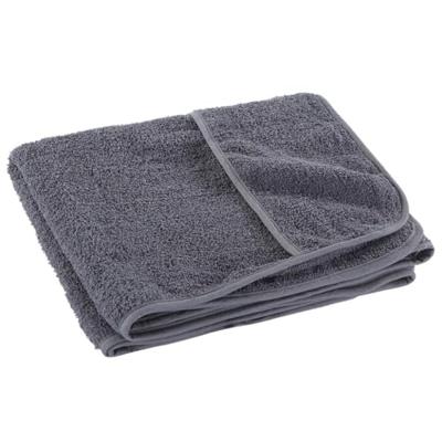 VidaXL Strandhanddoeken 2 st 400 g/m² 60x135 cm stof antracietkleurig VidaXL Strandhanddoeken 2 st 400 g/m² 60x135 cm stof antracietkleurig