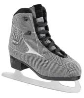 Roces - brits check - kunstschaatsen - schaatsen dames - zwart wit - klassiek design & onderhoudsvriendelijk ijzer - maat eu 40 - thumbnail