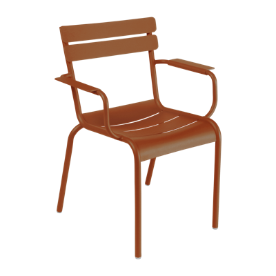 Fermob Luxembourg tuinstoel met arm Candied orange