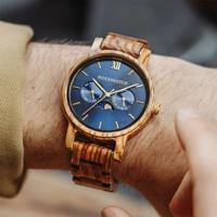 Houten Horloge Sailor - thumbnail