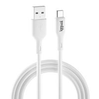 iggual - USB A naar USB C snellaadkabel, 3 A, 100 cm, USB type C laadkabel, compatibel met alle apparaten met USB-C-aansluiting, wit - thumbnail