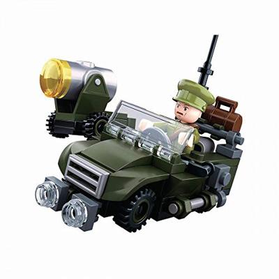 Sluban WWII - Off-Road Vehicle bouwstenen set (M38-B0678B) Sluban WWII - Off-Road Vehicle bouwstenen set (M38-B0678B)