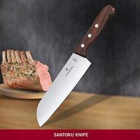 Victorinox 6.8500.17G Santoku mes Esdoorn - thumbnail
