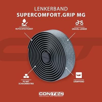 CONTEC lenkerband "supercomfort.grip mg" ct bar tape supercomfort.grip mg grey