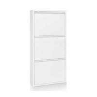 Kave Home Schoenenkast 'Bogota' 3-deurs, kleur Wit - thumbnail