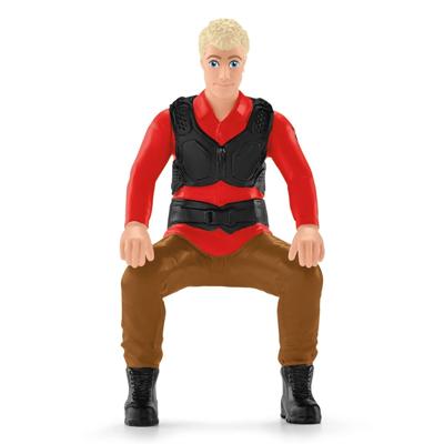 Schleich - vlucht op quad tegen Velociraptor - 41466