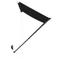 Luifel uittrekbaar met LED 300x150 cm antraciet - thumbnail
