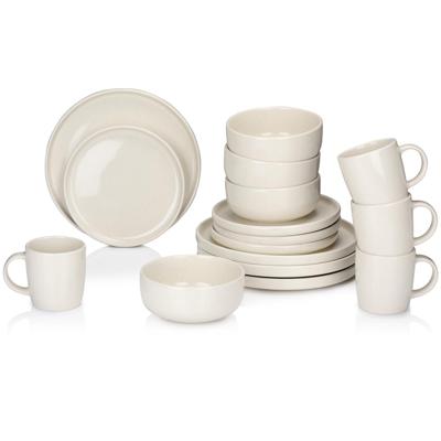 Serviesset Alpina Crème Keramisch 16 Onderdelen (4 Stuks) Serviesset Alpina Crème Keramisch 16 Onderdelen (4 Stuks)