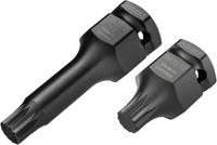 HAZET Krachtdopsleutelbitset 990S-12/2 · 3/4 inch (20 mm) vierkant hol, 1/2 inch (12,5 mm) vierkant hol, 24 mm buitenzeskant · Binnenveeltandprofiel - thumbnail