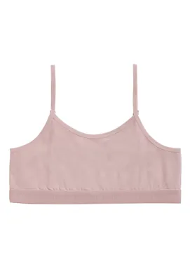 Meisjes Spaghetti topje Organic 31993 - Bh Topje Biologisch katoen - M - Roze